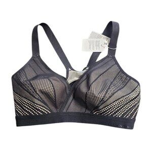 Lululemon Awake To Lace Bra, Molded Cups, Wireless, Unpadded,Black Size 32E, NWT